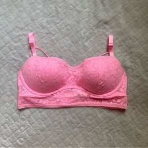 Victoria’s Secret PINK Lace Push-Up Bralette